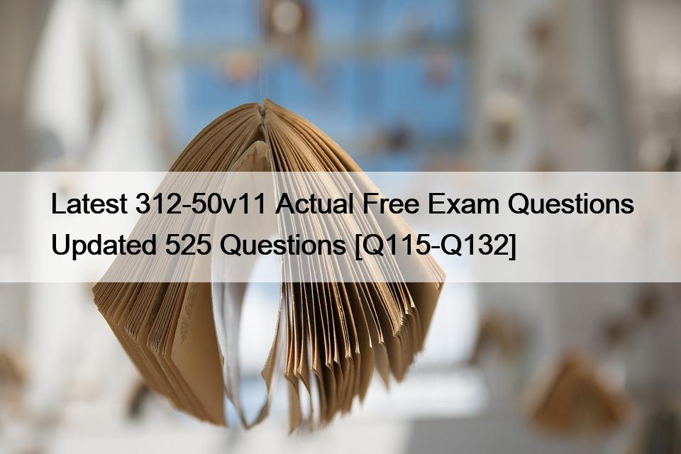 712-50 Latest Exam Testking